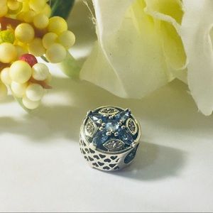 Pandora | Nature | Frost Blue & Clear CZ's Charm